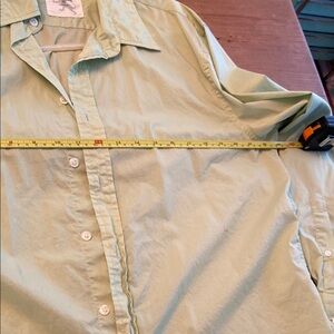 Men’s Express Green Casual Button Down Shirt